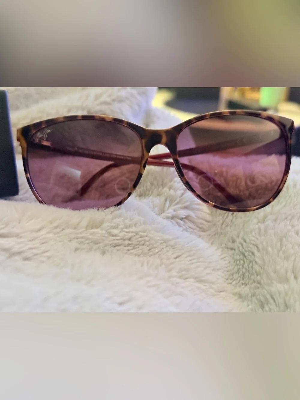 Maui Jim Ocean Sunglasses MJ 723-12B Tortoise Pink